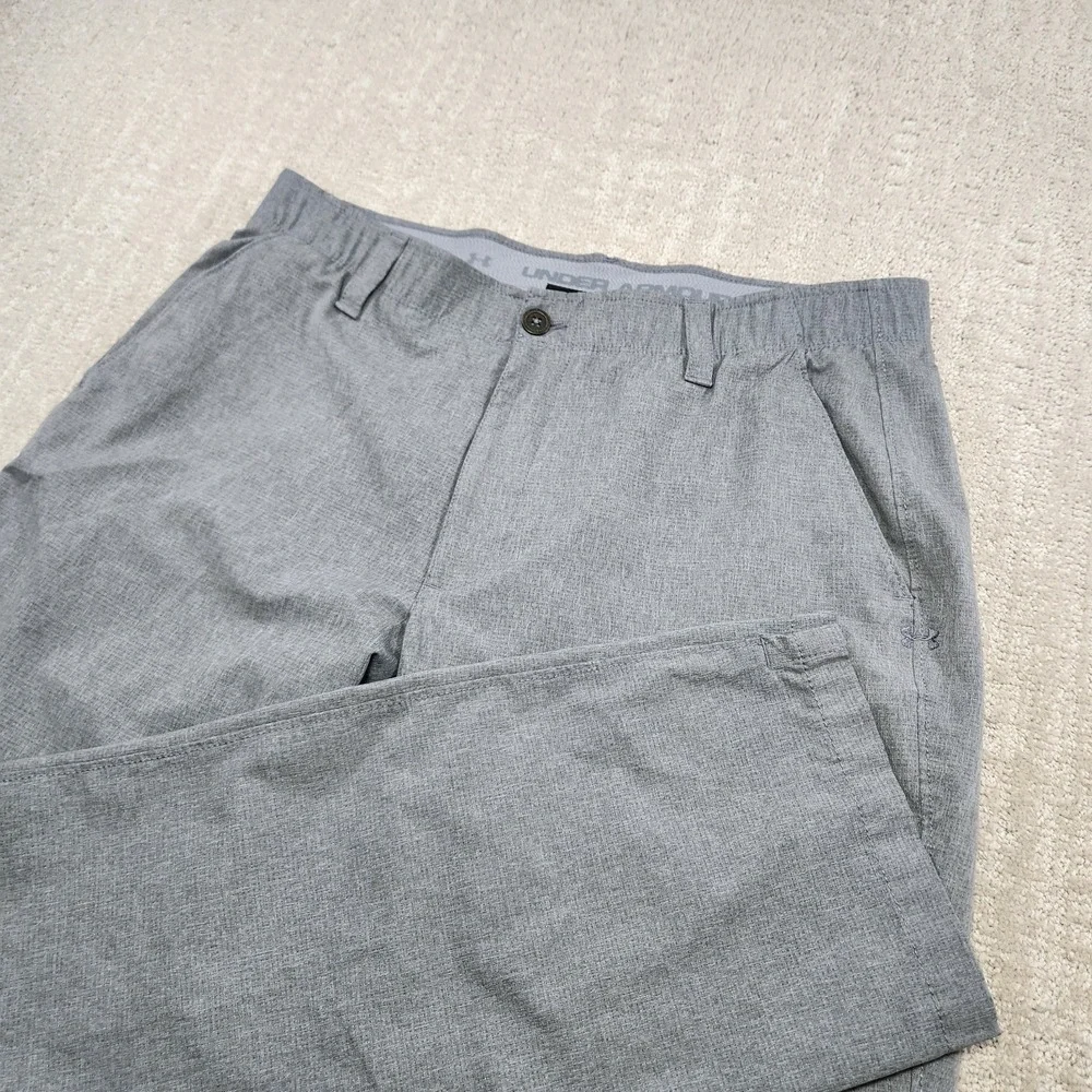 Under Armour Matchplay Vented Pants Men 36x30‎ Gray Performance Golf Chino